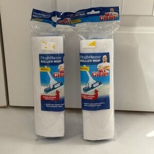 Mr. Clean Magic Cleaning Eraser Blue and White Roller Mop Refill - 2 Pack